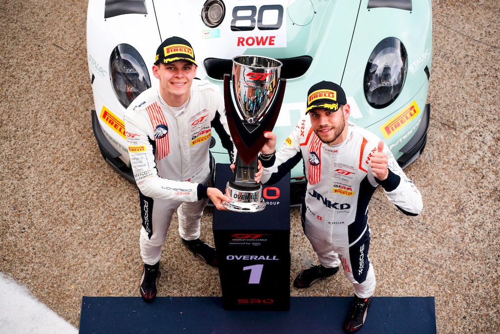 Bastian Buus tog mesterskabsføring på Brands Hatch.
(Foto: Lionspeed GP)